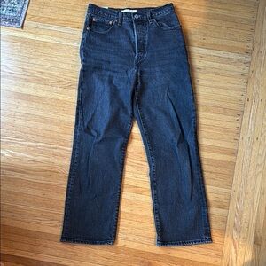 Levis Ribcage Straight Ankle